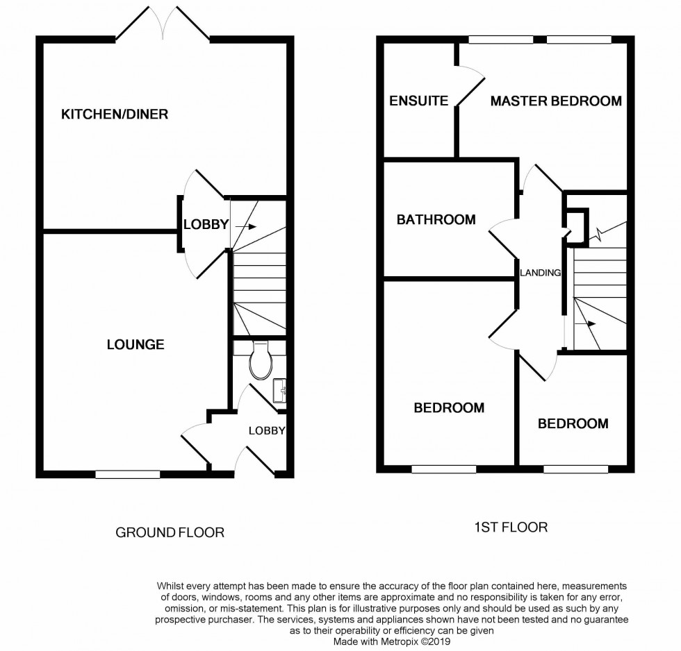 Floorplan for Birchfield Way, Lawley