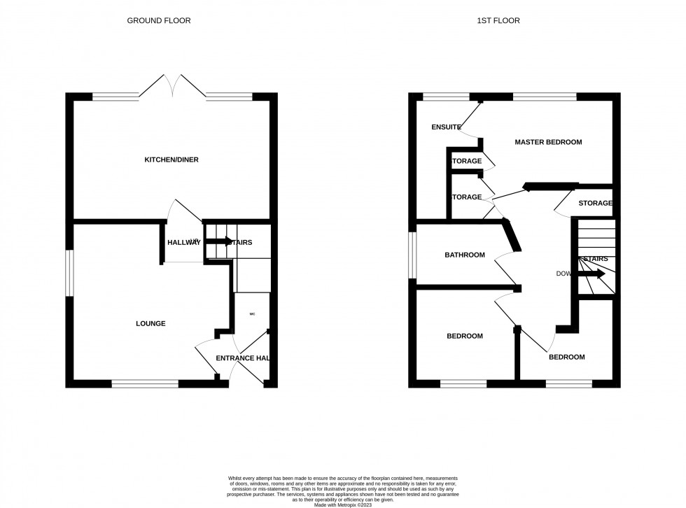 Floorplan for Higgs Row, Lawley