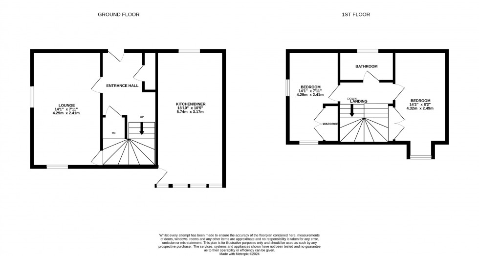 Floorplan for BUILDWAS, TELFORD, SHROPSHIRE