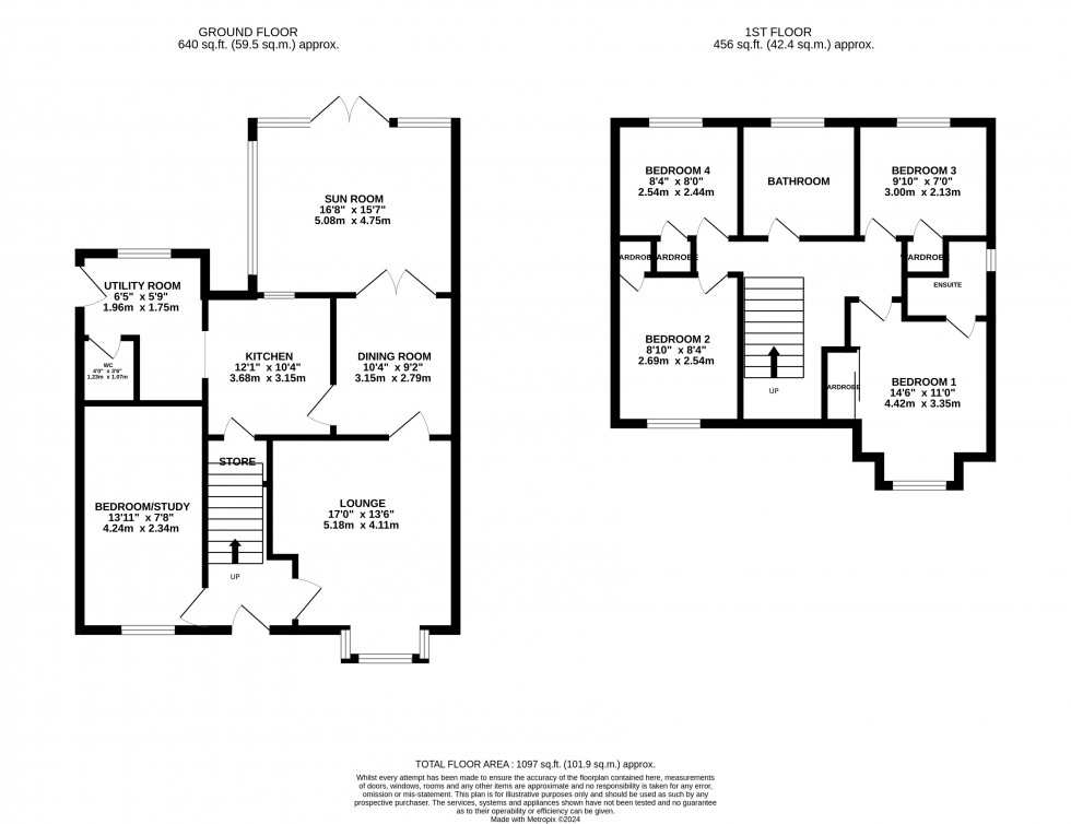 Floorplan for Fallow Road, Shawbirch