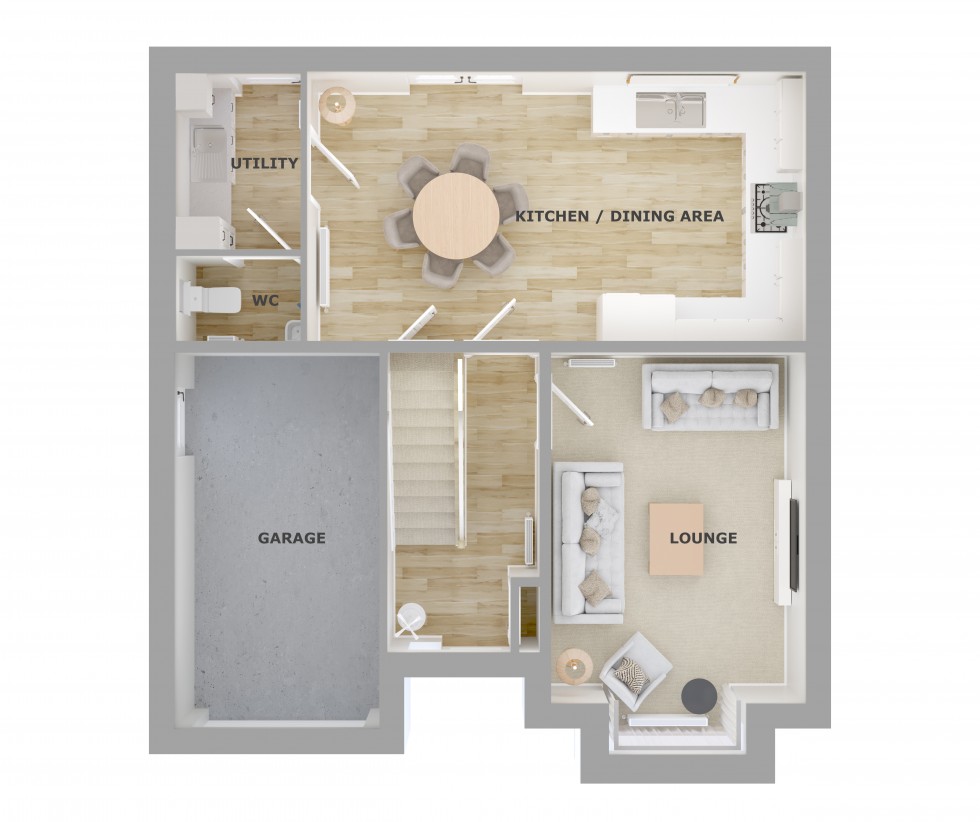 Floorplan for PLOT 31 Crudgington Fields