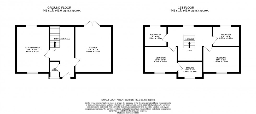 Floorplan for Crystal Drive, Lightmoor