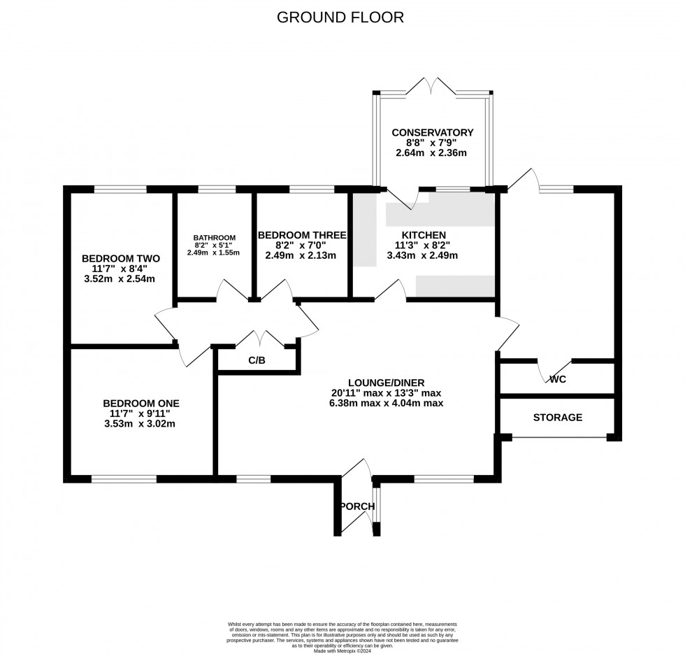 Floorplan for Gittens Drive, Aqueduct