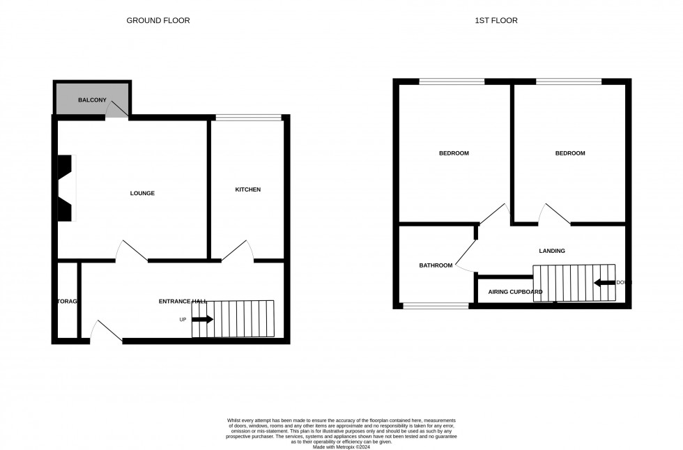 Floorplan for Cordingley Way, Donnington