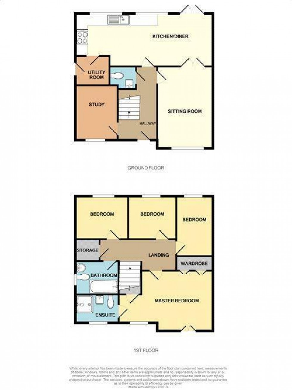 Floorplan for Barclay Fold, Lawley