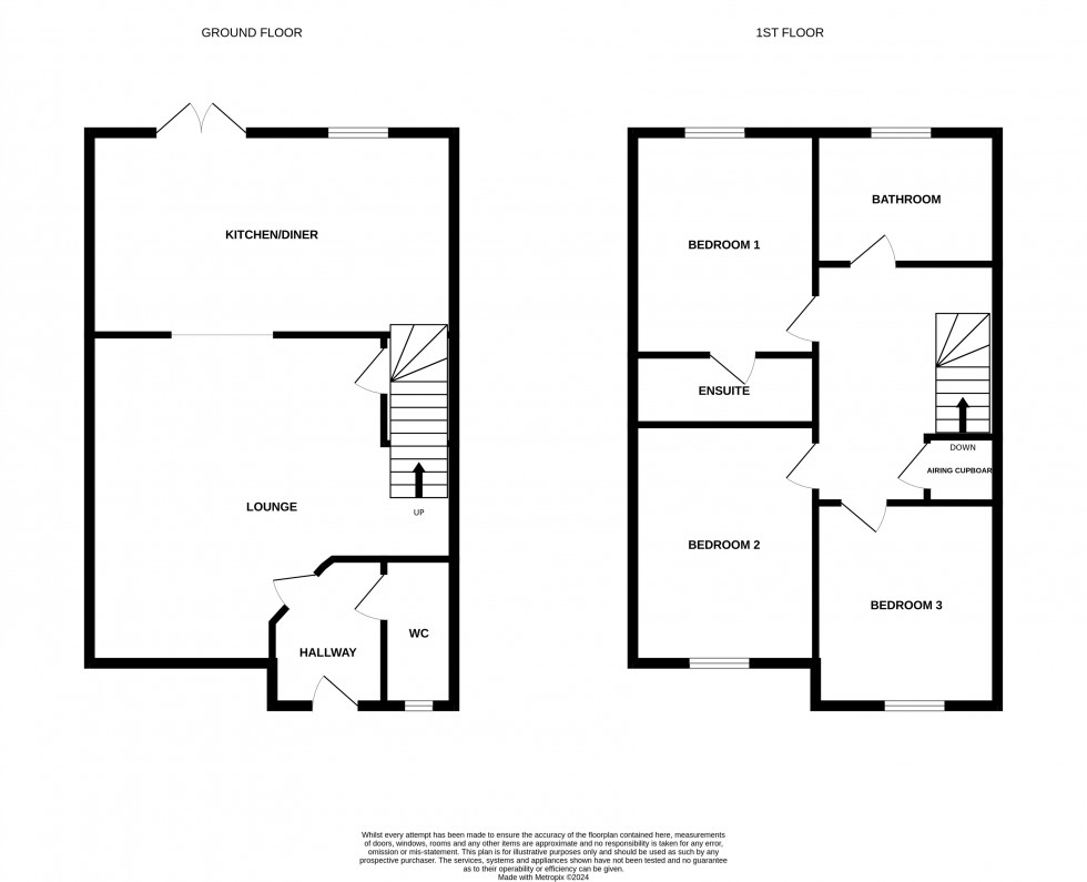 Floorplan for 61 Gatcombe Way