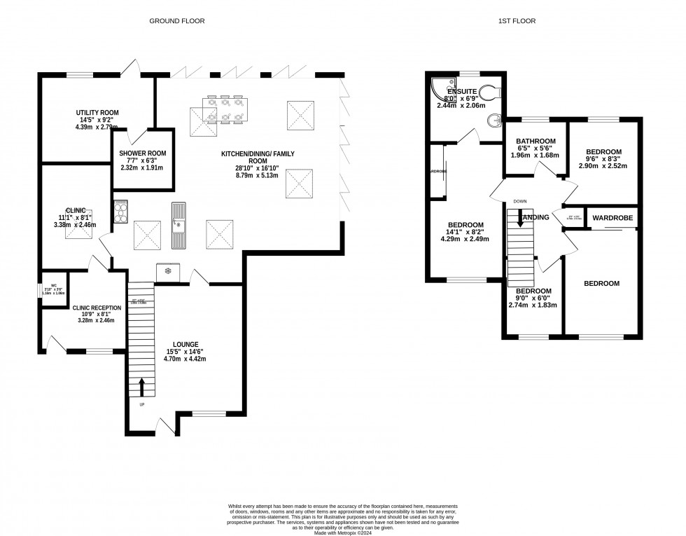 Floorplan for 27 Upperwood, The Rock