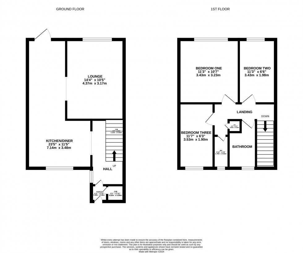 Floorplan for Burford, Brookside