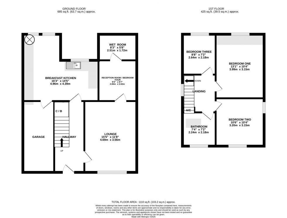 Floorplan for Haygate Road, Wellington