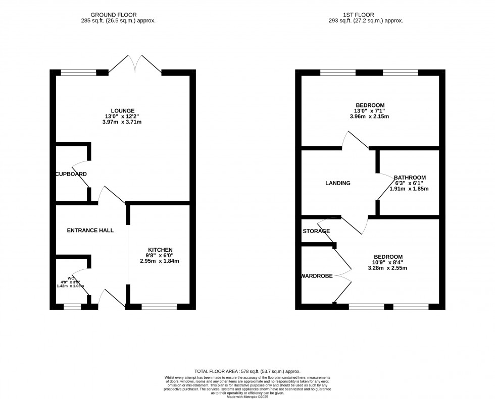 Floorplan for Booth Crescent, Lawley