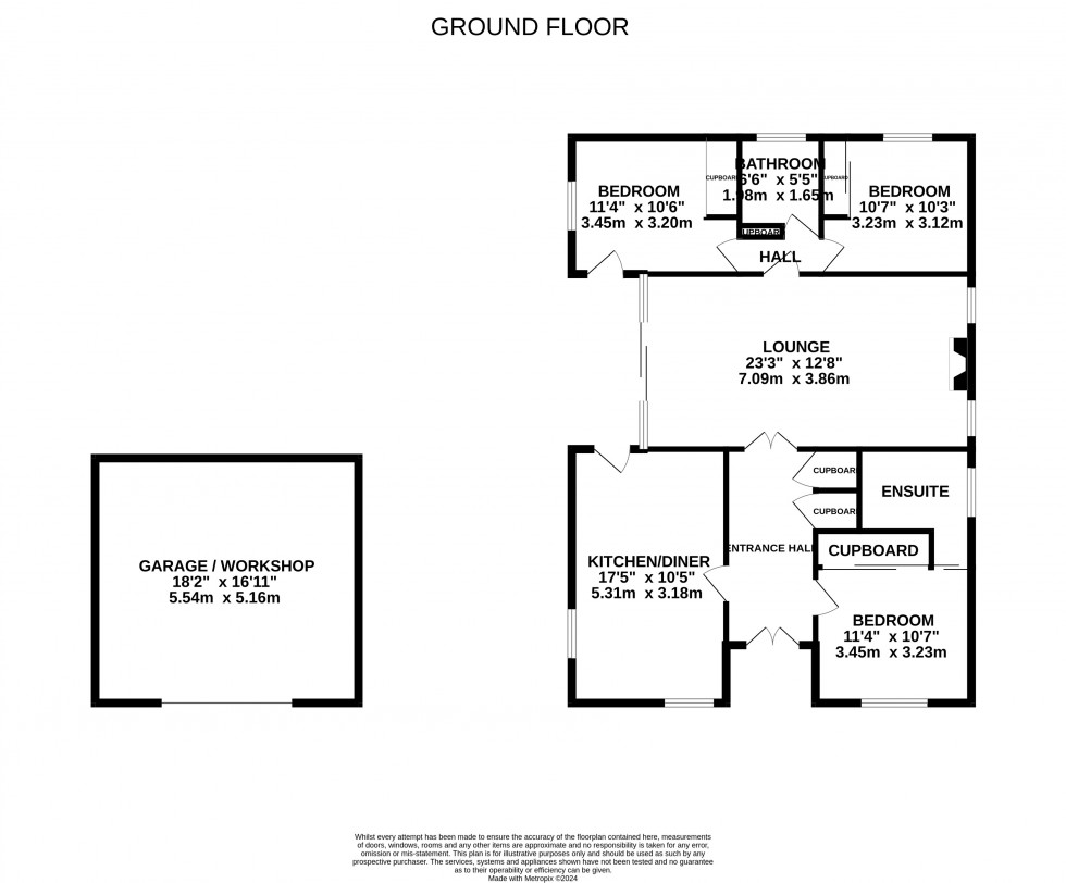 Floorplan for Silvermere, Priorslee