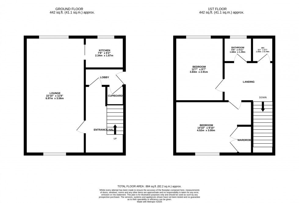 Floorplan for 55 Pool Meadow